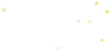 Cryptocurrency coins floating in space