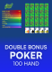 Double Bonus Poker 100 Hand
