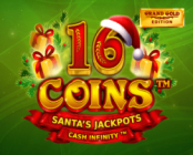 16 Coins Grand Gold Edition Santa’s Jackpots