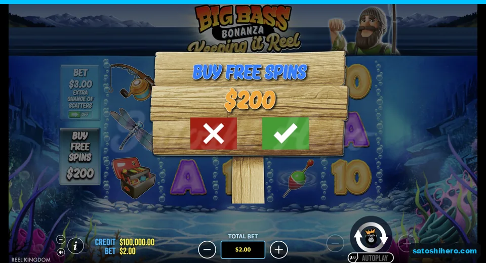 Buy menu opens at the live stake