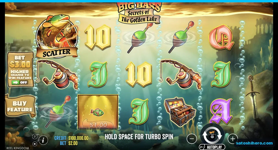 Base grid idles with money fish and scatter