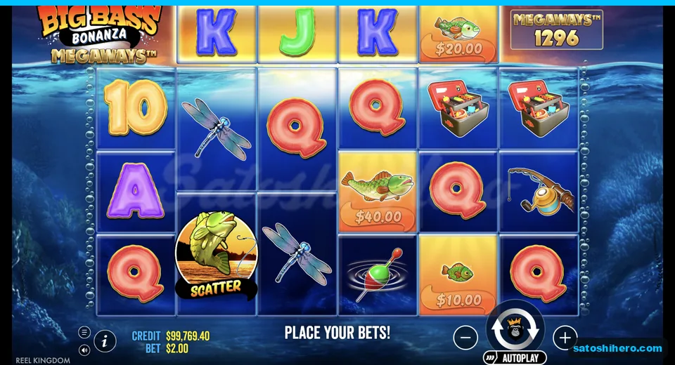 Scatter lands among Money fish and premiums