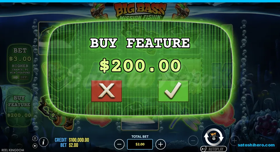 Buy dialog asks for two hundred dollars