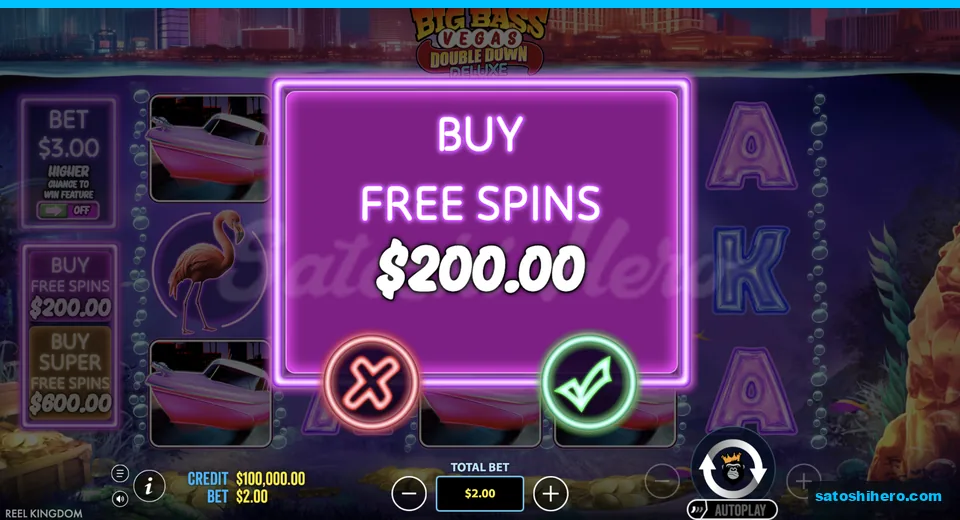 Buy menu opens at the $200.00 price