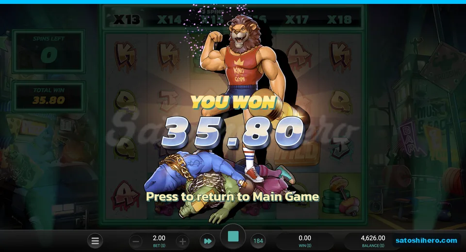 Collect screen shows $35.80 total won