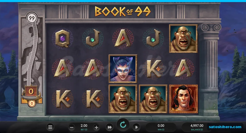 Marble temple reels with wild meter at zero