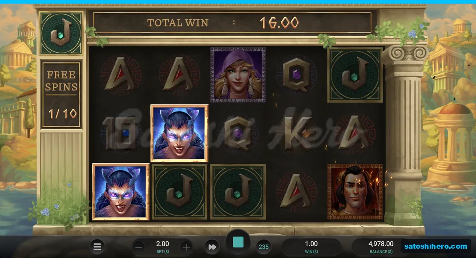 Jack symbols expand across lit paylines in free spins