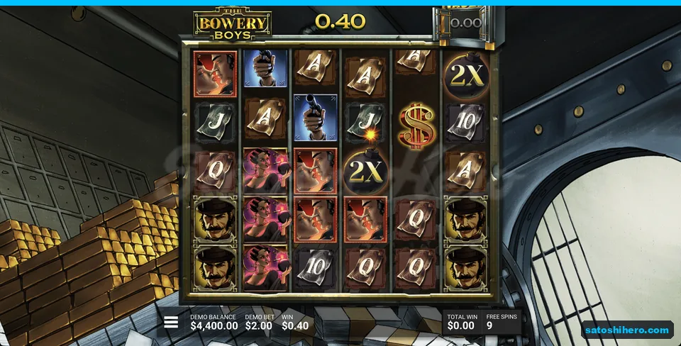Gold-bar vault shows dollar and bombs