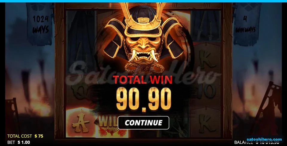 Golden helmet collect screen showing $90.90