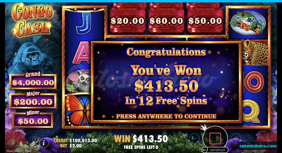 Collect screen shows four hundred thirteen dollars