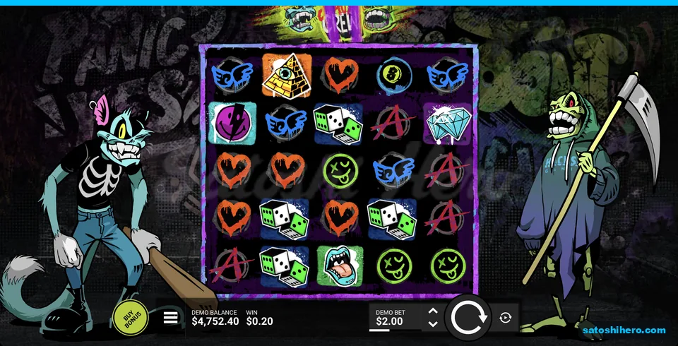 Heart and dice reels show small win