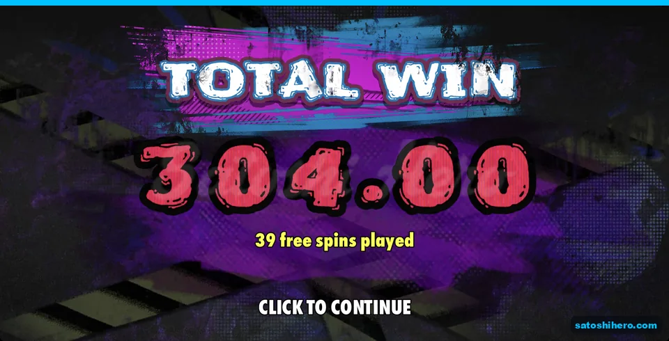 Collect screen shows $304.00 total win