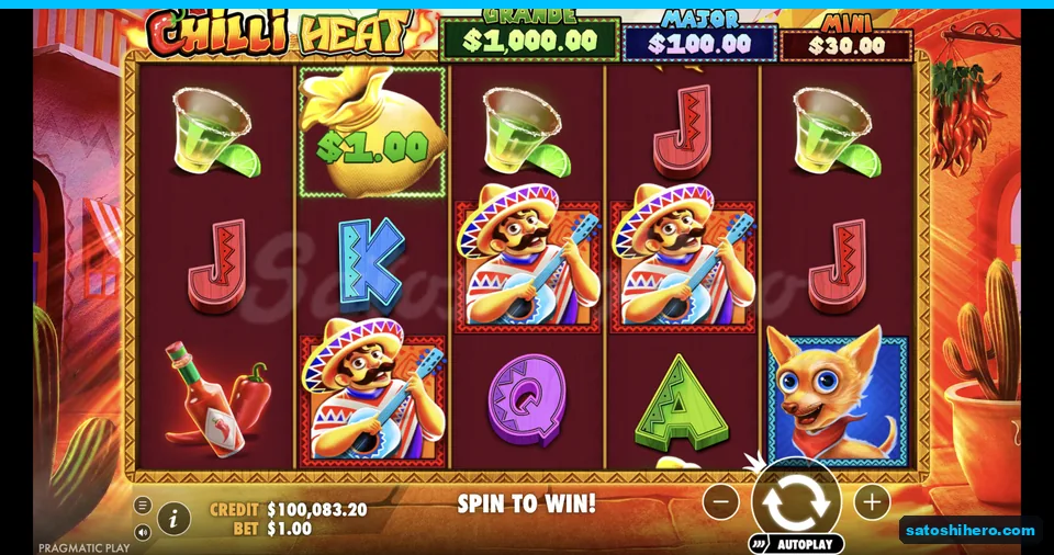 Settled reels show character symbols and one money bag