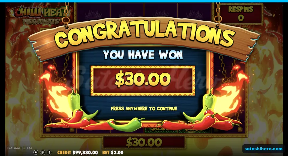 Collect screen shows $30.00 total