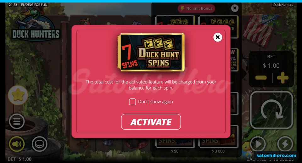 Feature buy dialog shows seventy times