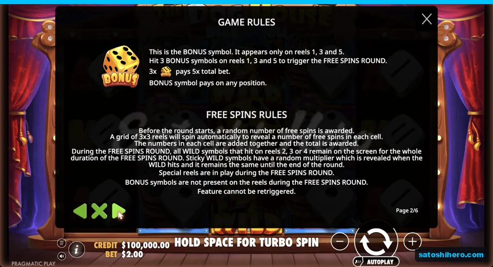 Bonus dice rules show the free spins reveal
