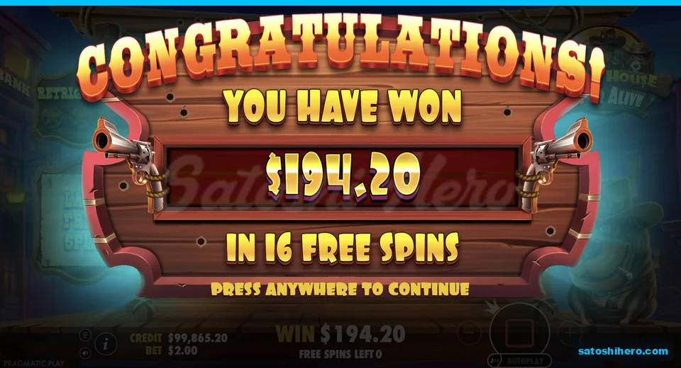 Free spins total closes near the buy price