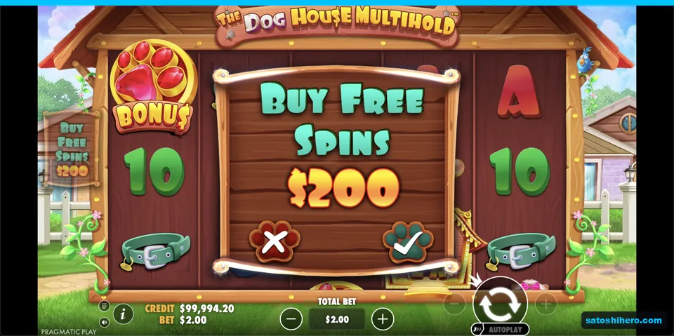 Buy menu opens at the live stake