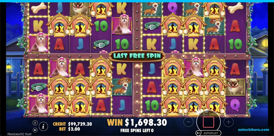 Final spin shows a large round total