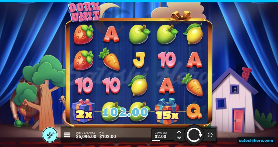 Green apple line pays one hundred two dollars