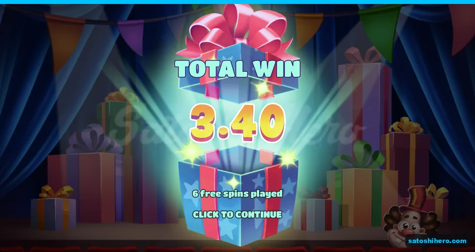 Collect screen shows three dollars forty