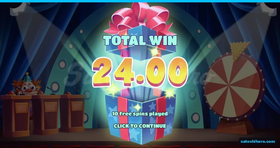 Collect screen shows twenty four dollars