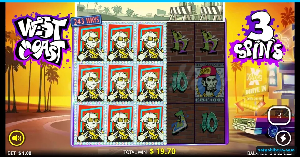 Washington symbols lock across expanded reels