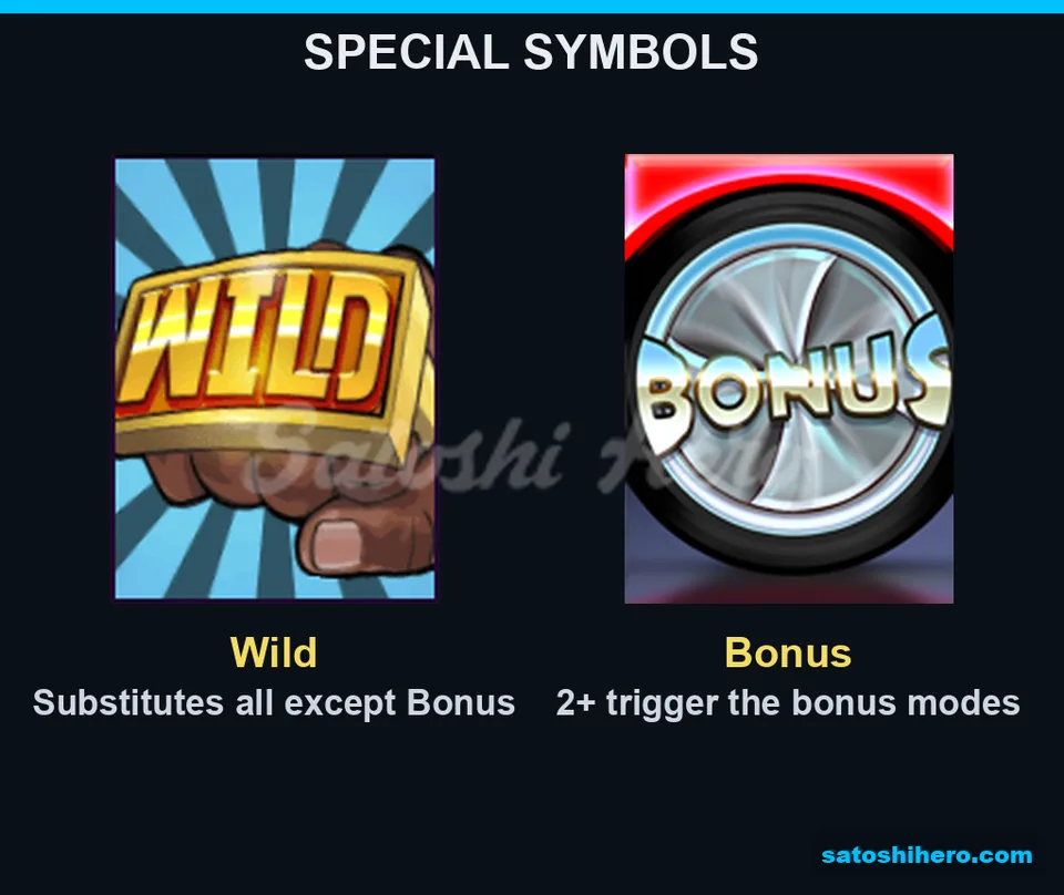 Wild fist and silver bonus coin
