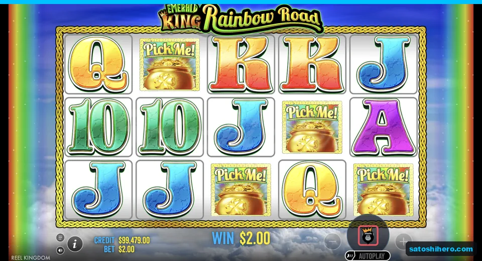 Line win pays beside three glowing scatters