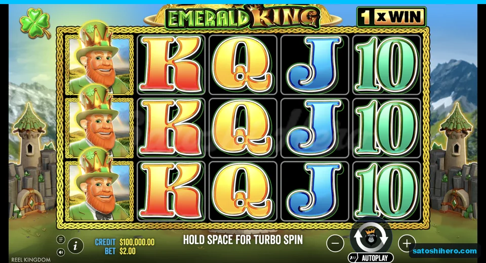 Base grid rests with stacked king and royal symbols