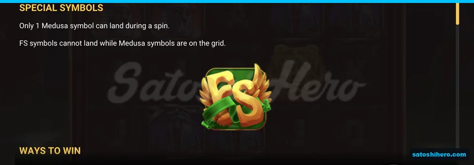 Winged FS scatter appears on rules page