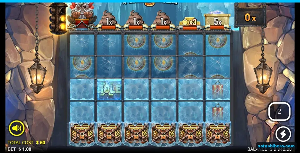 Coin board fills below dwarf row