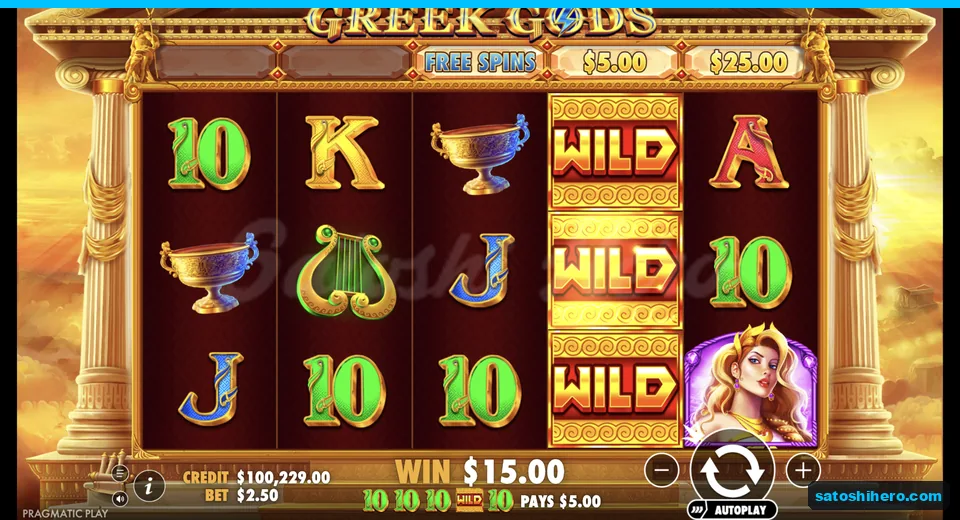 Line win resolves with full wild stack