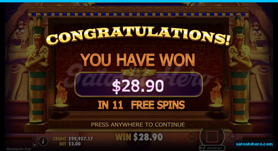 Collect screen shows $28.90 across eleven spins