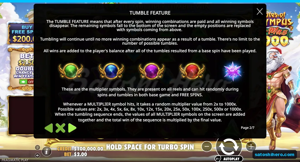Multiplier orbs display values up to 1000x