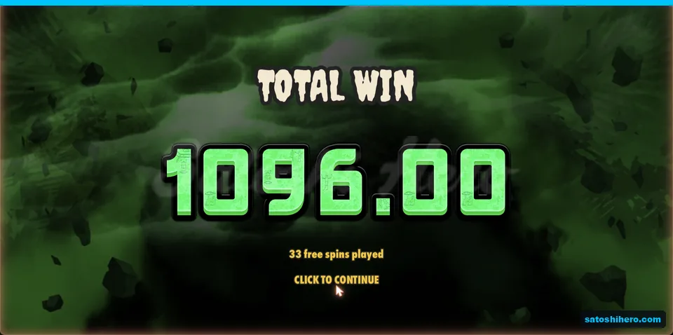 Collect screen shows a one-thousand-ninety-six-dollar total