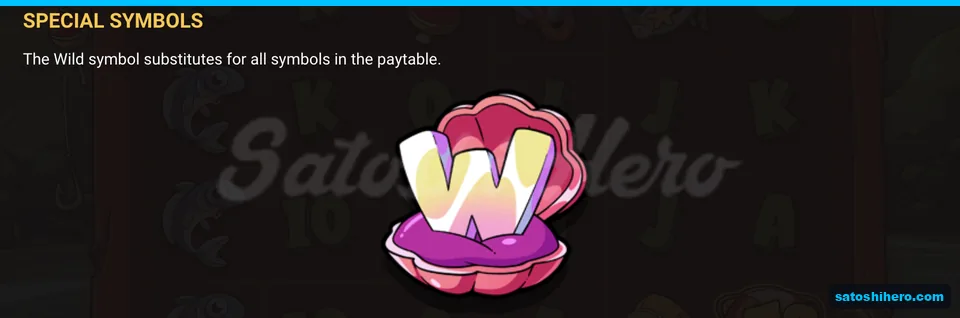Pink oyster wild on special symbols page