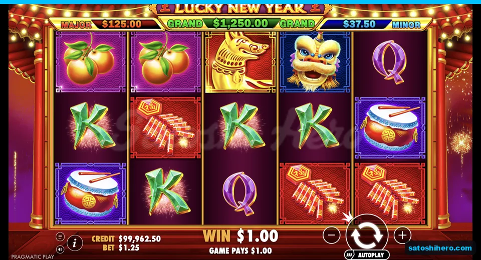 Line win resolves across three green K symbols