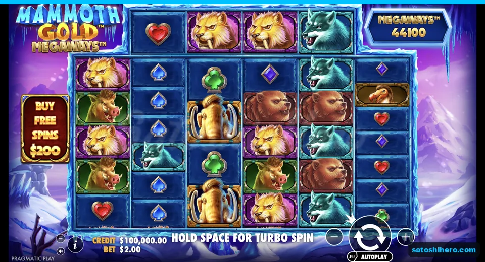 Base grid settles with frozen animal symbols