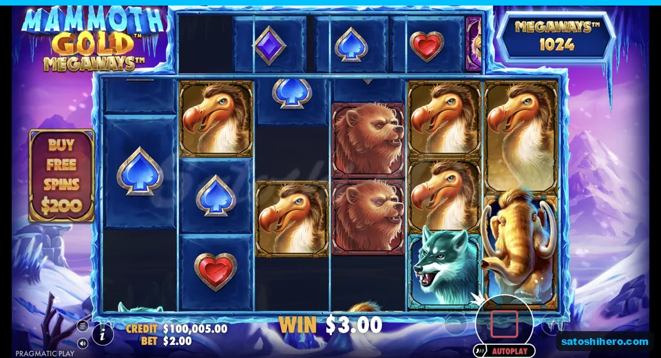 Line win resolves as eagle symbols connect
