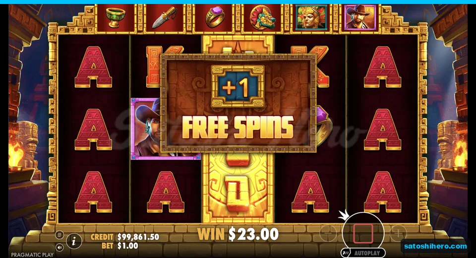 Wild adds a free spin during feature
