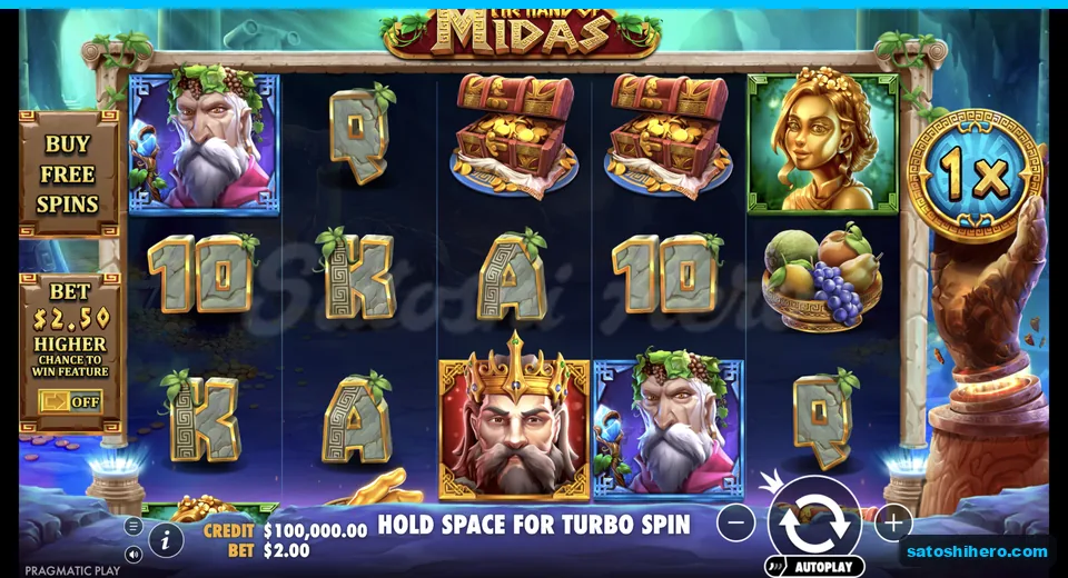 Base grid rests beside multiplier hand statue