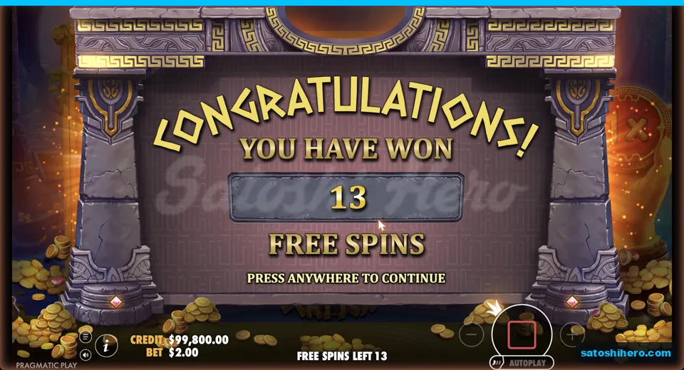 Mini reels award settles at thirteen free spins