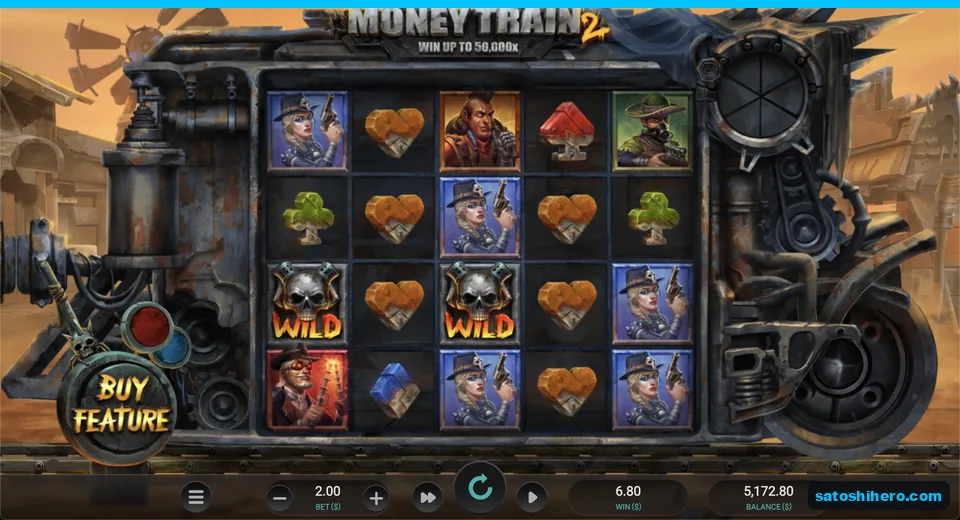 Gold hearts connect with flaming skull wilds