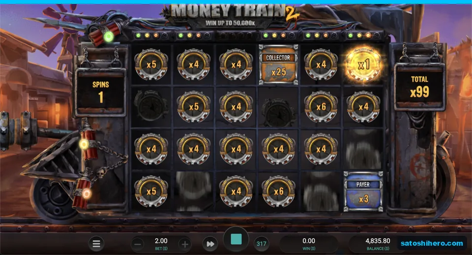 Collector and payer sit among value coins
