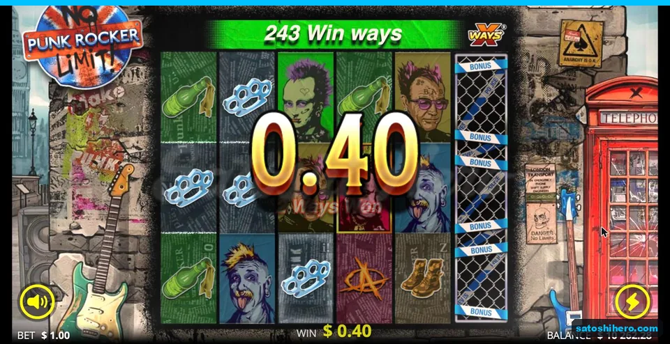 Brass knuckles win framed by gold cards