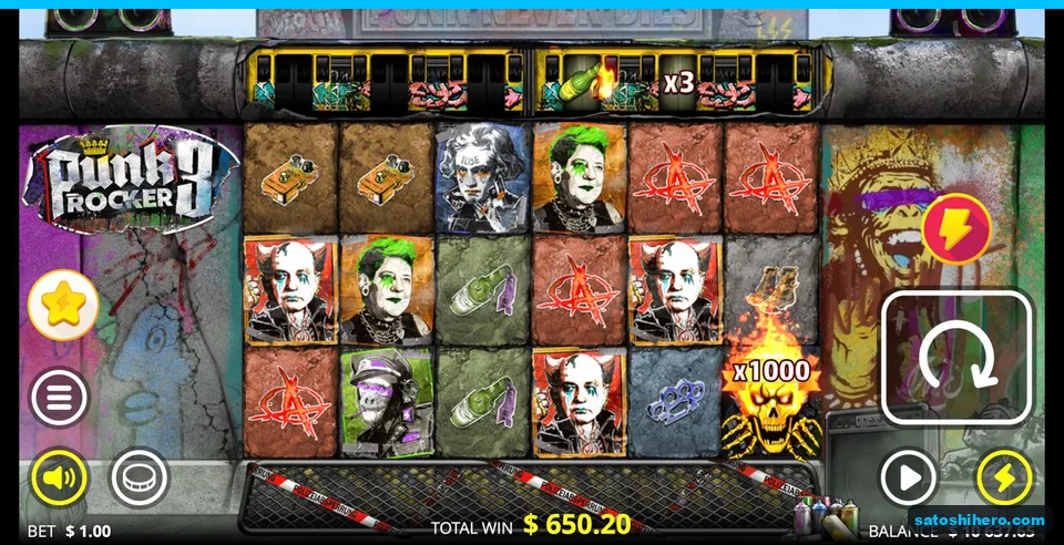 Giant x1000 Wild settles a $650.20 win