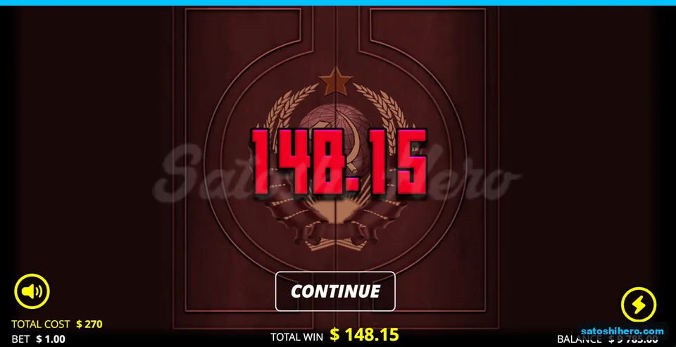 Collect screen shows a 148.15 dollar return