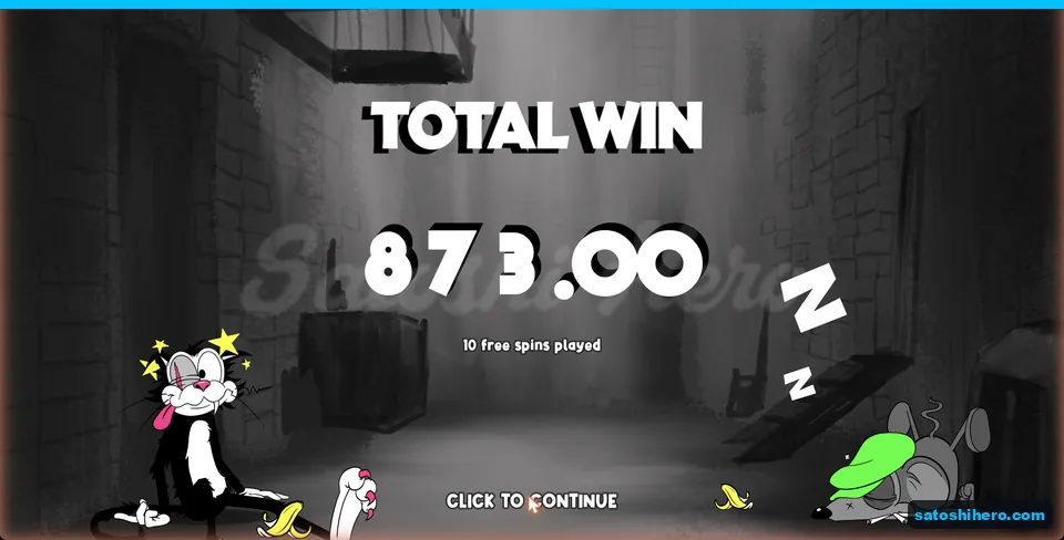 Bonus end screen shows $873 total