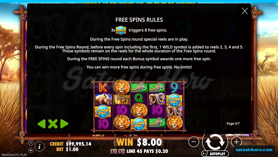 Free spins rules explain wilds and extra spins
